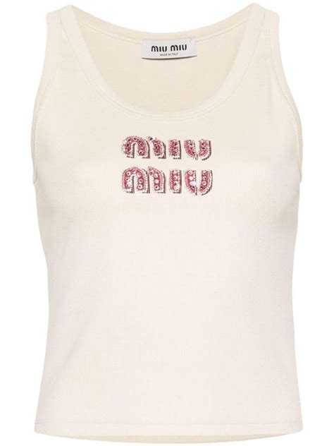 miu miu pink top